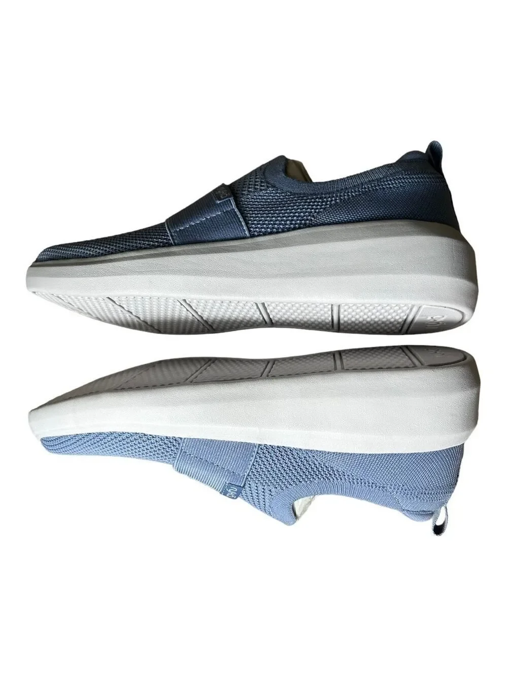 Ryka Astrid Knit Slip-On Sneaker (in tempst blue)